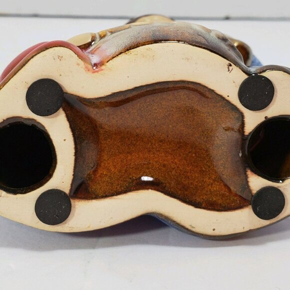 Glazed Ceramic Nativity Christmas Mary Joseph Baby Jesus figurines children - Picture 5 of 12